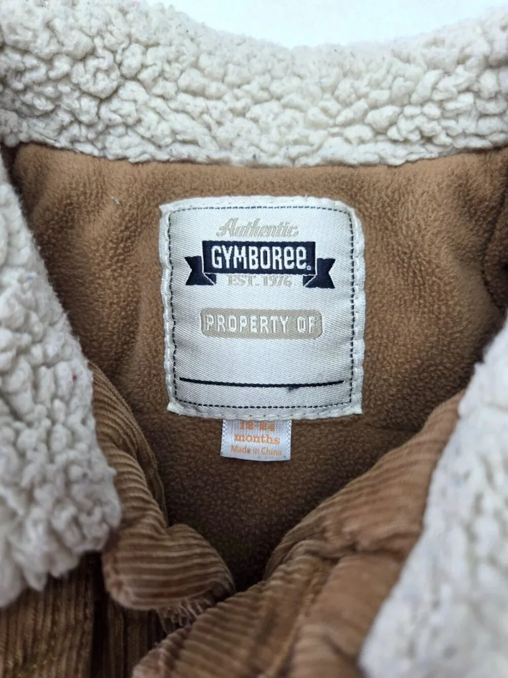 Gymboree brand size
